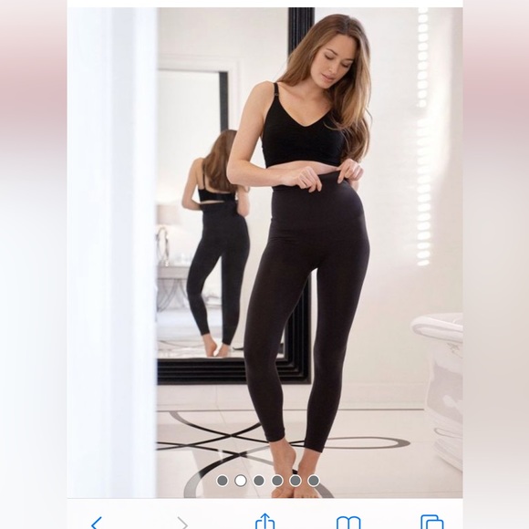 Seraphine postpartum shaping leggings size s nwt black - Picture 1 of 11